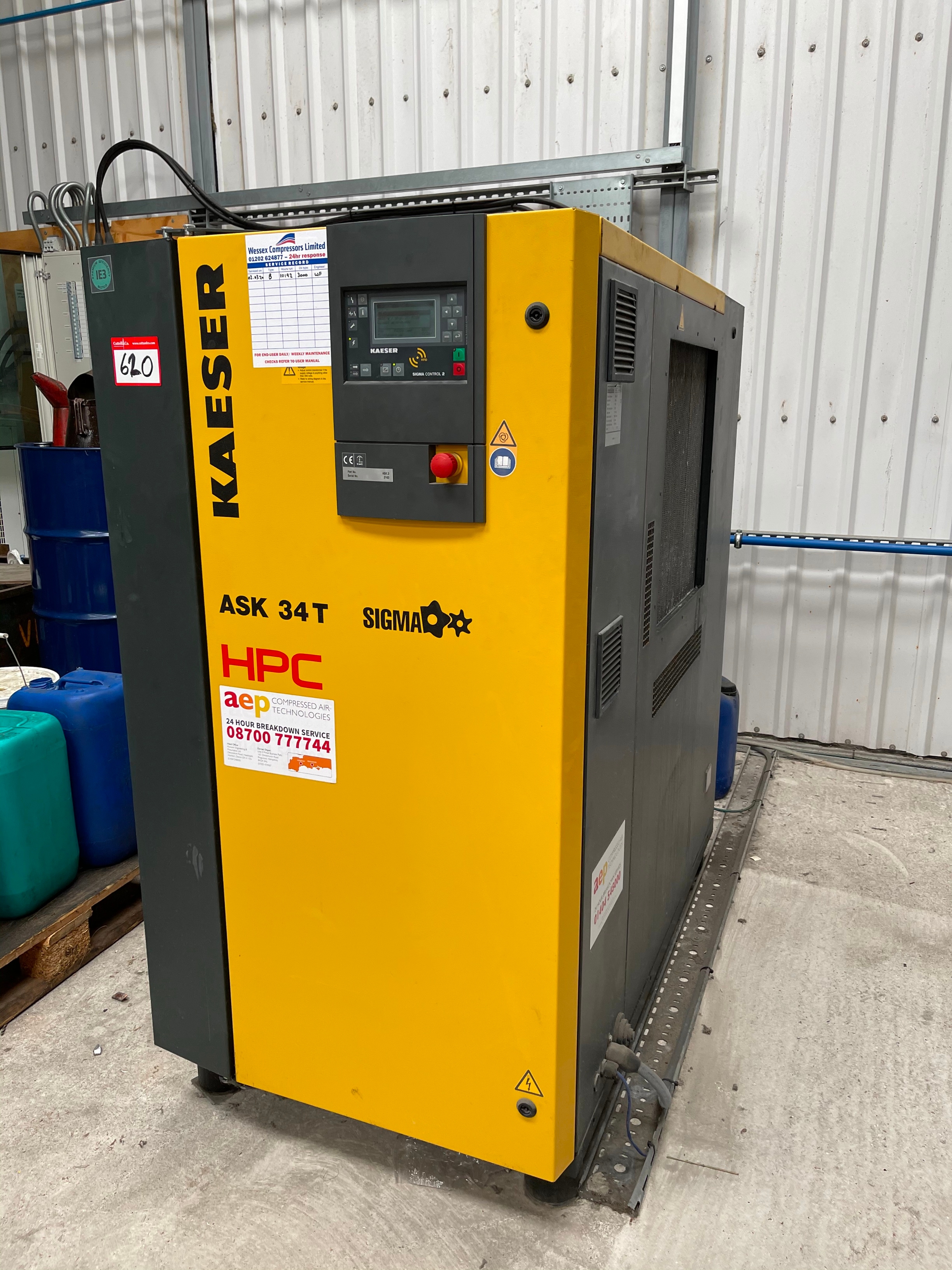 Kaeser ASK 34T HPC Compressor