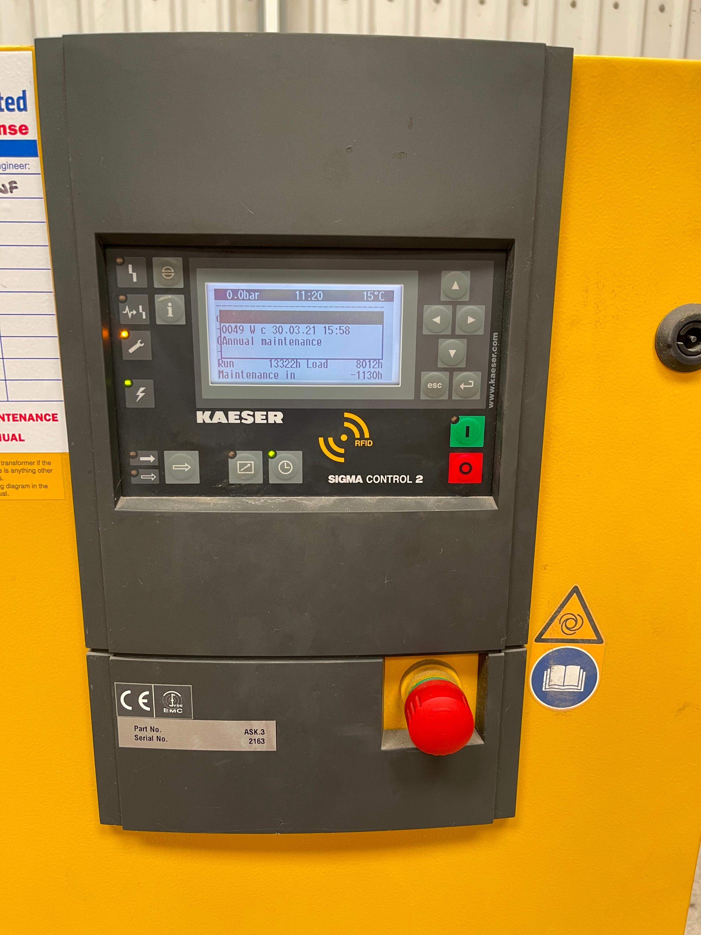 Kaeser ASK 34T HPC Compressor
