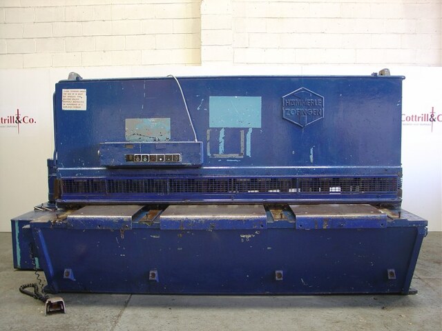 Hammerle Zofingen Hydraulic Power Guillotine