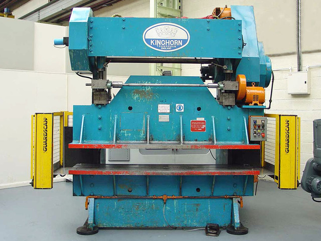 Kinghorn 120-Ton Punching & Flattening Machine