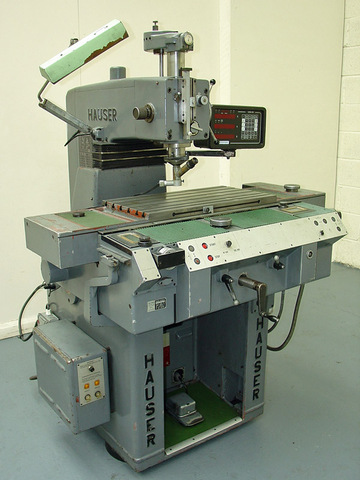 Hauser Type OP3 Vertical Jig Borer