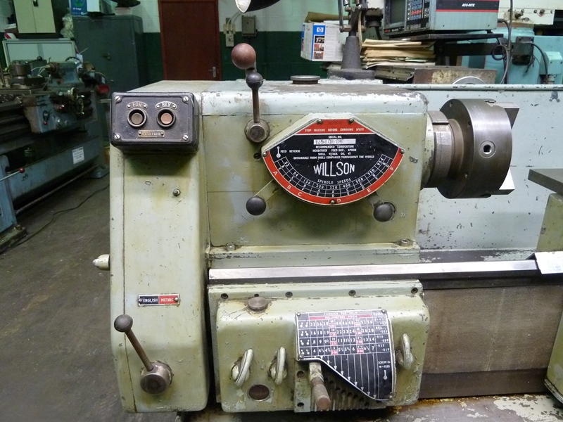 Willson Centre Lathe
