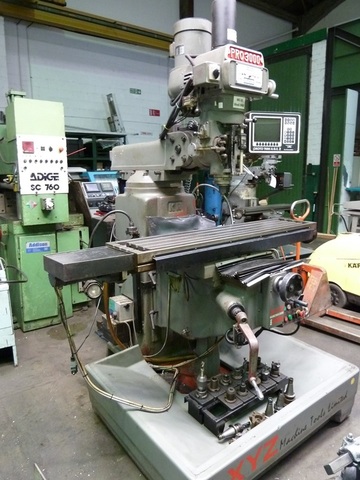 XYZ Pro 3000 CNC Turret Mill