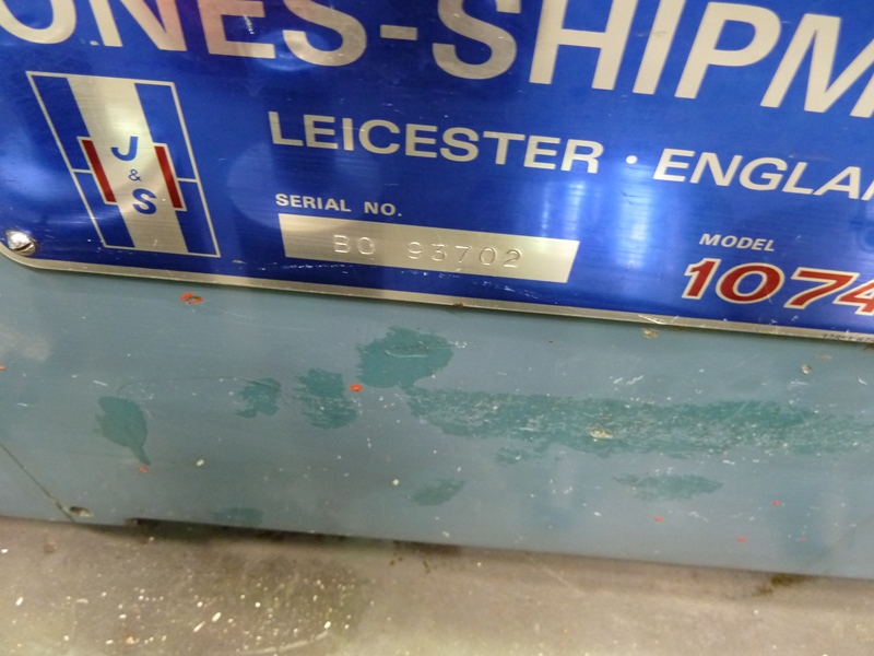 Jones & Shipman 1074 Production/ Toolroom Grinding Machine