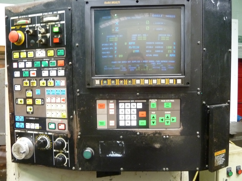 Hitachi Seiki Hi-Tec Turn 20 SII CNC Lathe