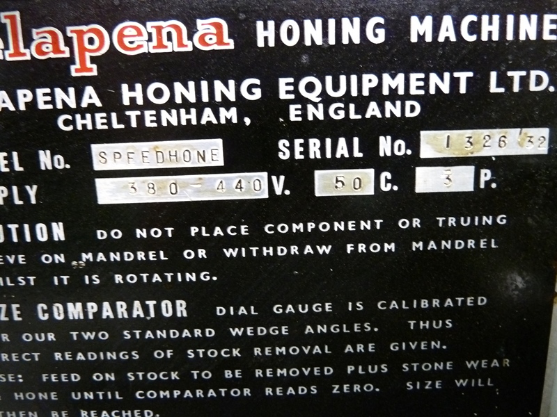 Delapena Speedhone Honing Machine