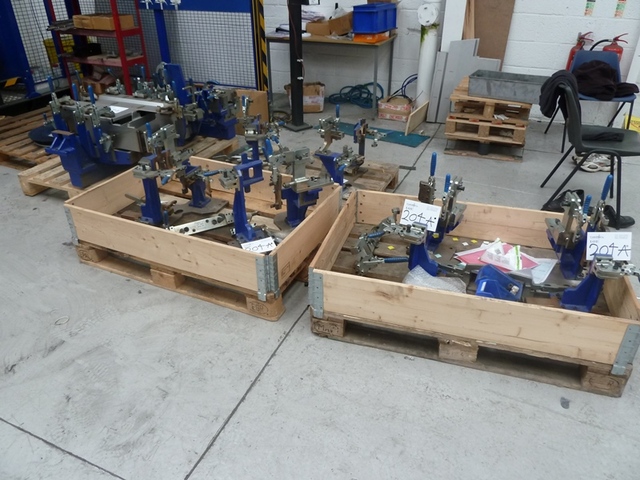 Qty of Welding Fixtures for Lot 204
