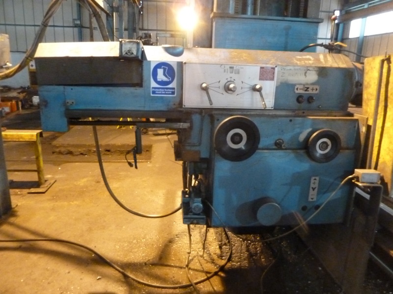 Butler Elga Mill Model CS10VA 4m Fixed Bed Travelling Column Milling & Boring Machine