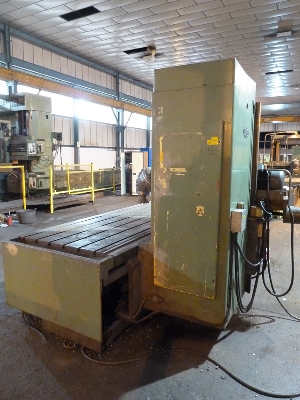 Mecof Model CS10 5m Fixed Bed Travelling Column Milling & Boring Machine