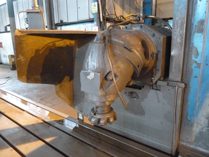 Butler Elga Mill Model CS10VA 4m Fixed Bed Travelling Column Milling & Boring Machine