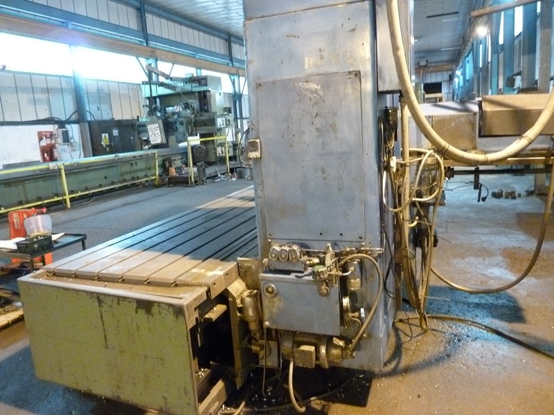 Butler Elga Mill Model CS10VA 4m Fixed Bed Travelling Column Milling & Boring Machine