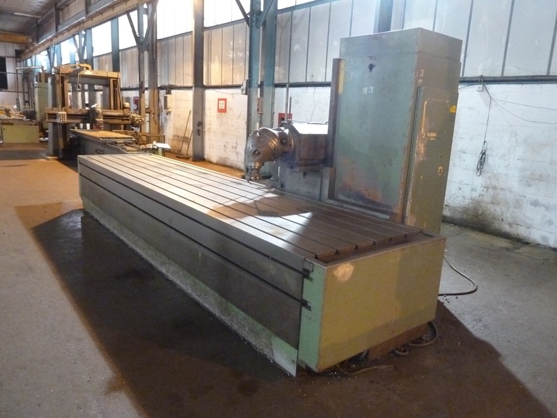 Mecof Model CS10 5m Fixed Bed Travelling Column Milling & Boring Machine