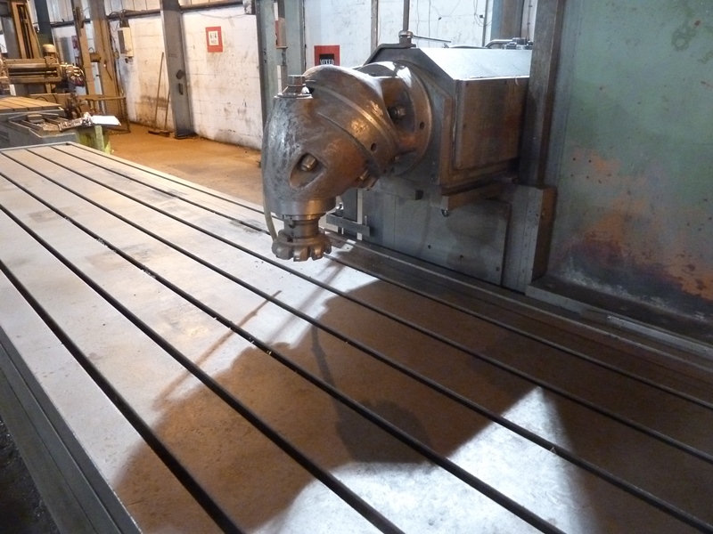 Mecof Model CS10 5m Fixed Bed Travelling Column Milling & Boring Machine