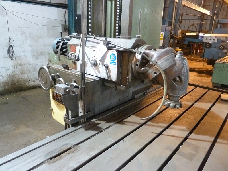 Mecof Model CS10 5m Fixed Bed Travelling Column Milling & Boring Machine