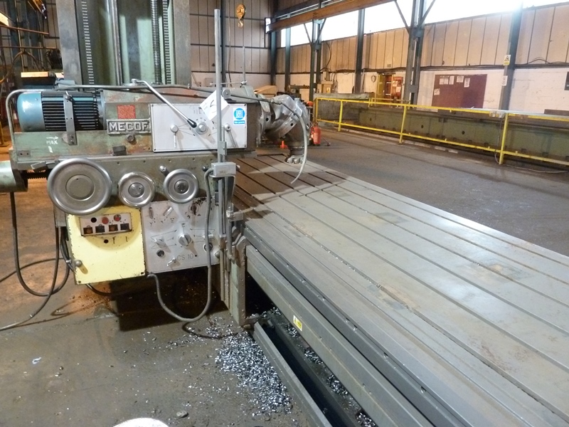 Mecof Model CS10 5m Fixed Bed Travelling Column Milling & Boring Machine