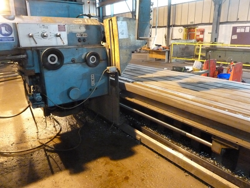 Butler Elga Mill Model CS10VA 4m Fixed Bed Travelling Column Milling & Boring Machine