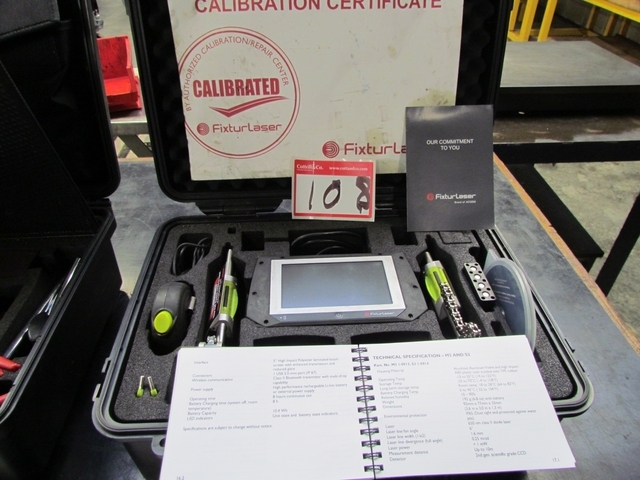 Fixturlaser S3, Portable Laser Alignment Unit for on site Alignment Testing