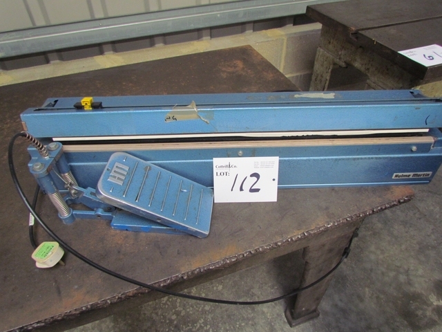 800mm Bag Sealer made by Hulme Martin