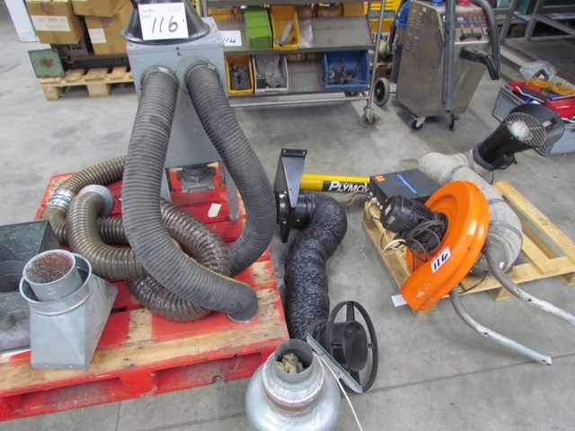 Nederman Extractor Type 501137 & 522135