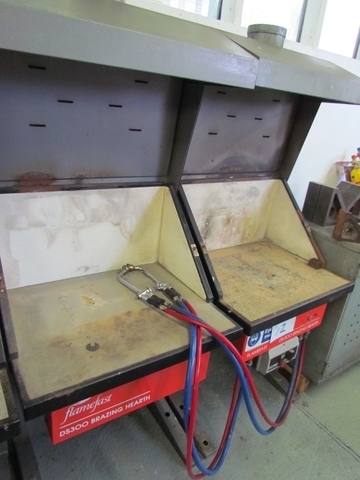 Flamefast Type DS300 Brazing Hearth