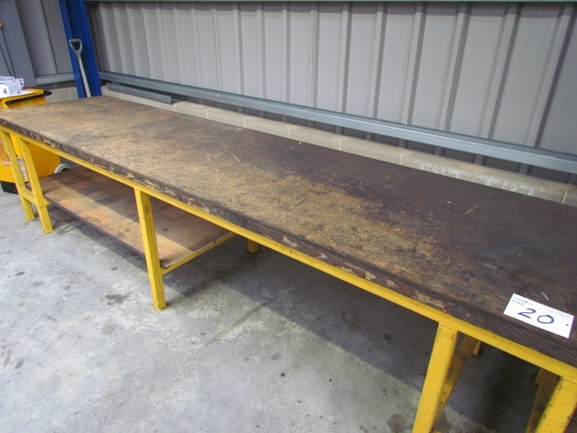 Steel Framed Bench