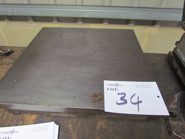 Surface Plate 18" x 18"