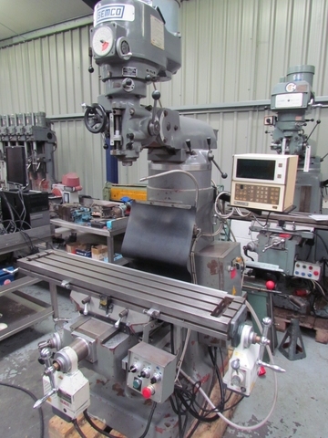 Semco Turret Mill Model LC 1 1/2V