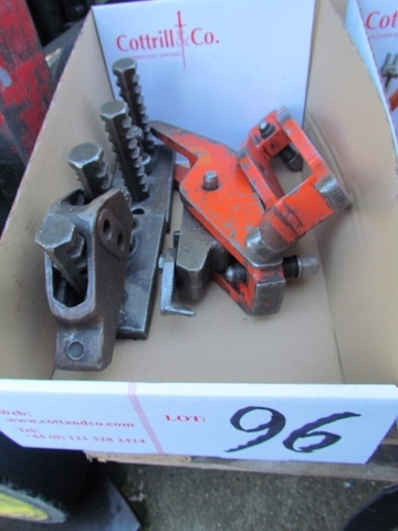 (2) x Large Carver Clamps