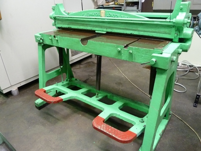 Edwards 48’’ Treadle Guillotine