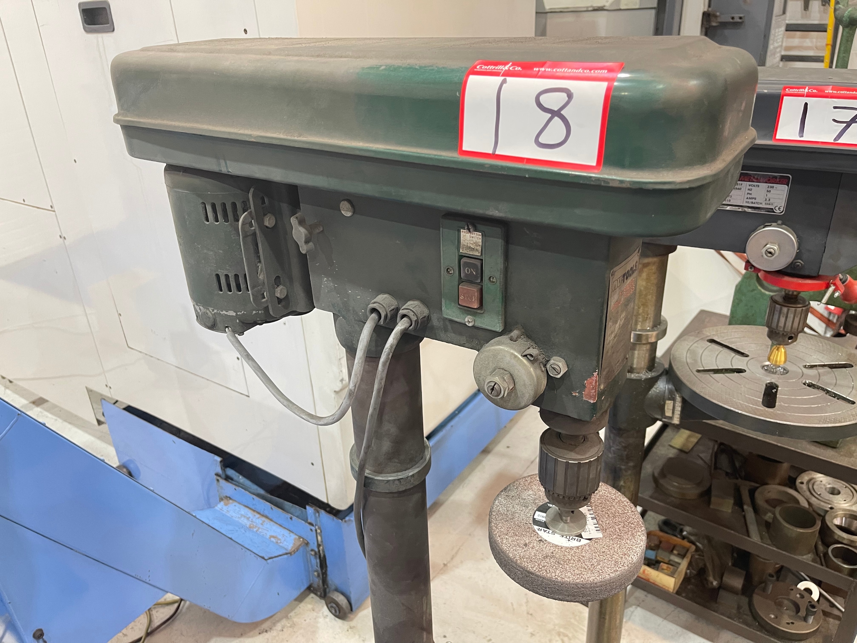 Nu-Tools, Model NT - 014F, 5 Speed Pillar Drill