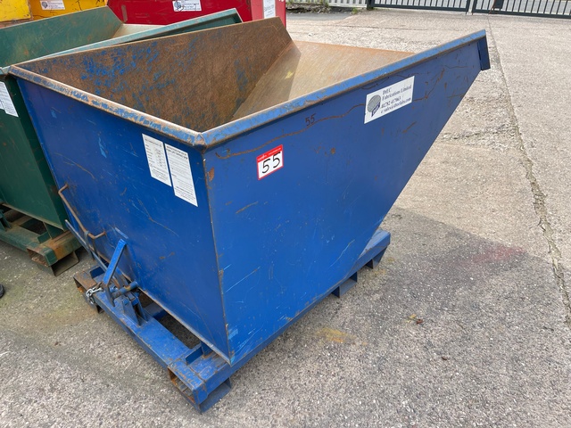 Dtec Fabrications DTS1250 FLT Tipping Skip Cap 1250ltr