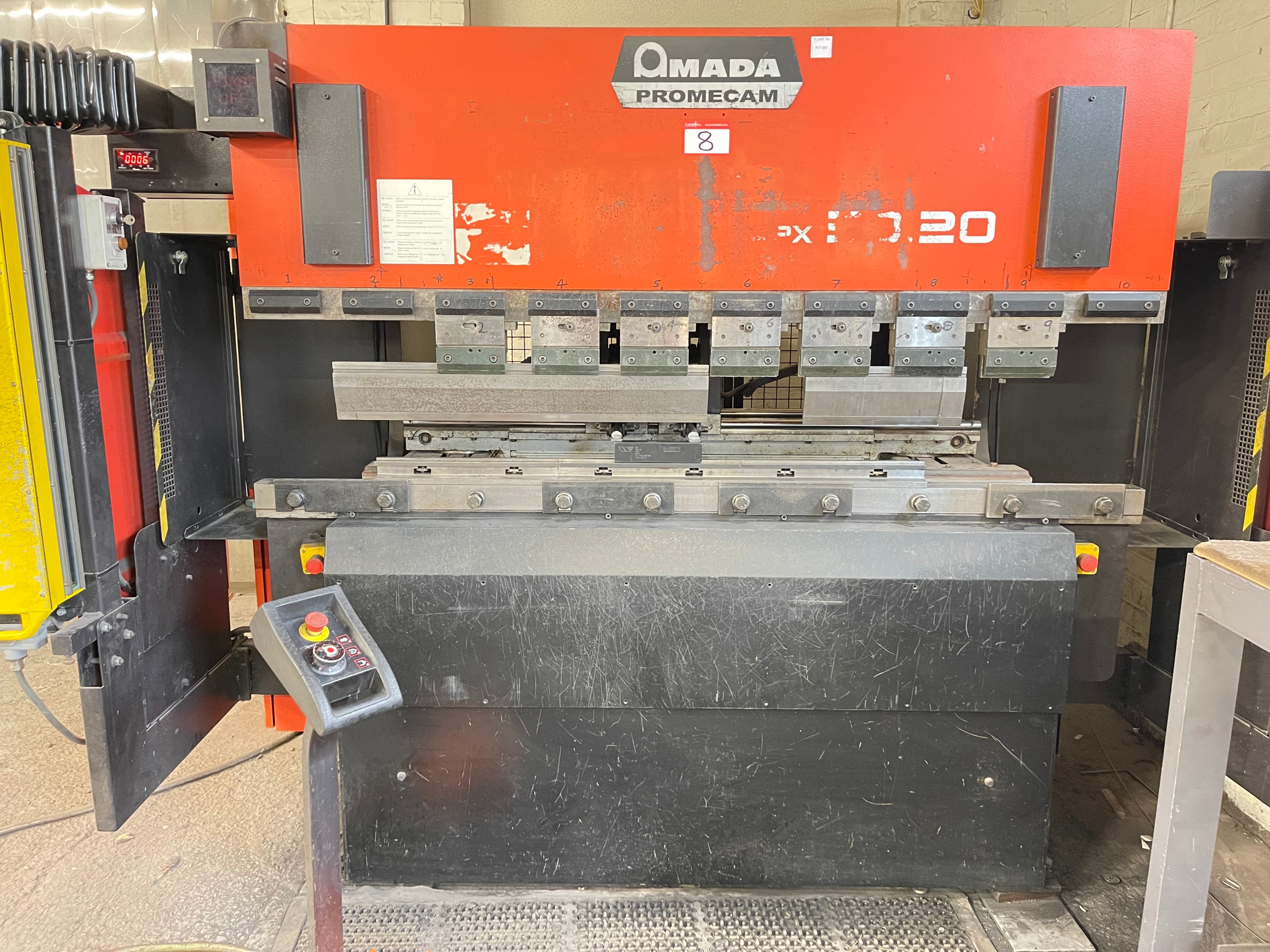 Amada APX 50-20, 7 Axis Press Brake Machine