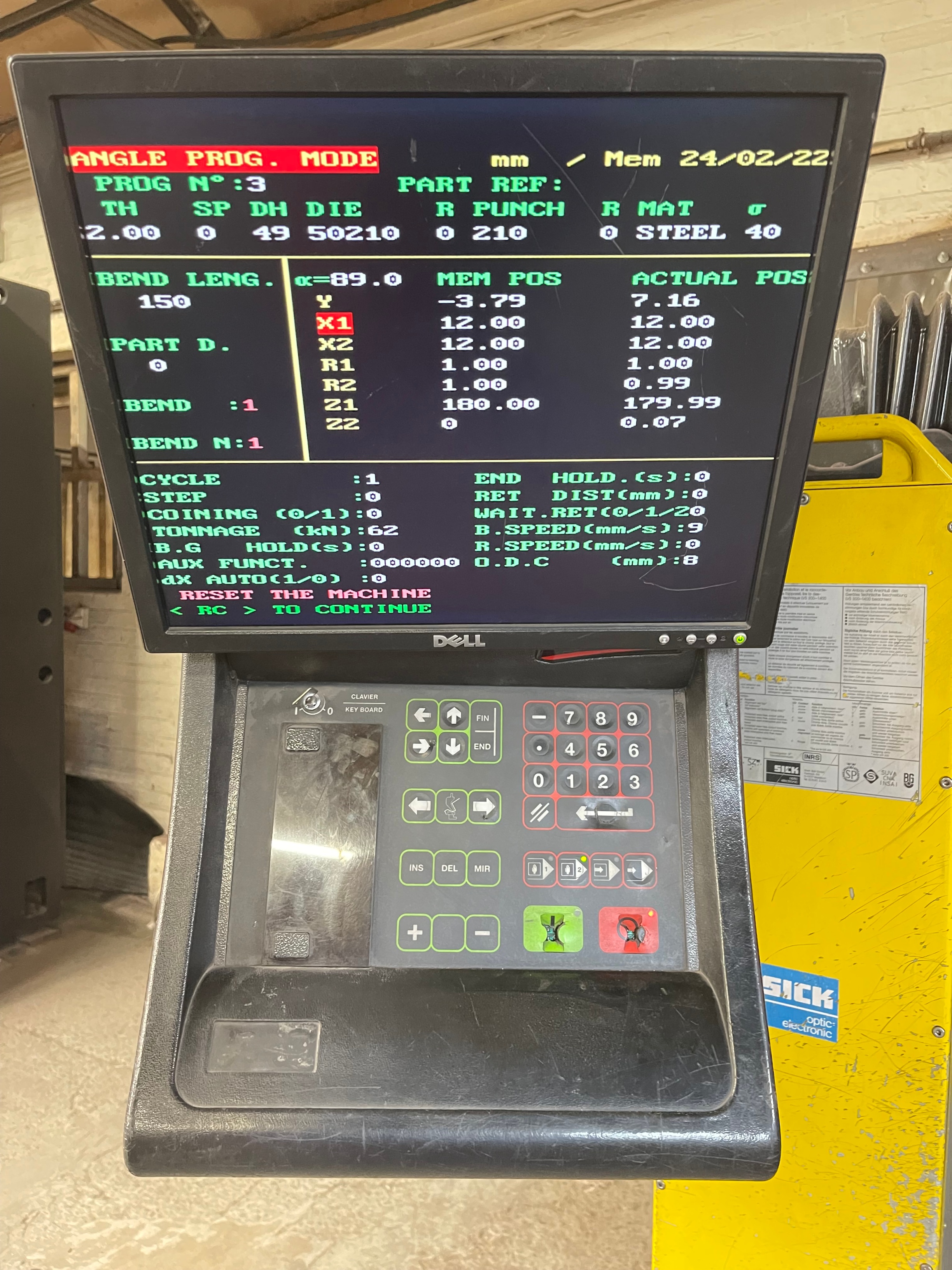 Amada APX 50-20, 7 Axis Press Brake Machine