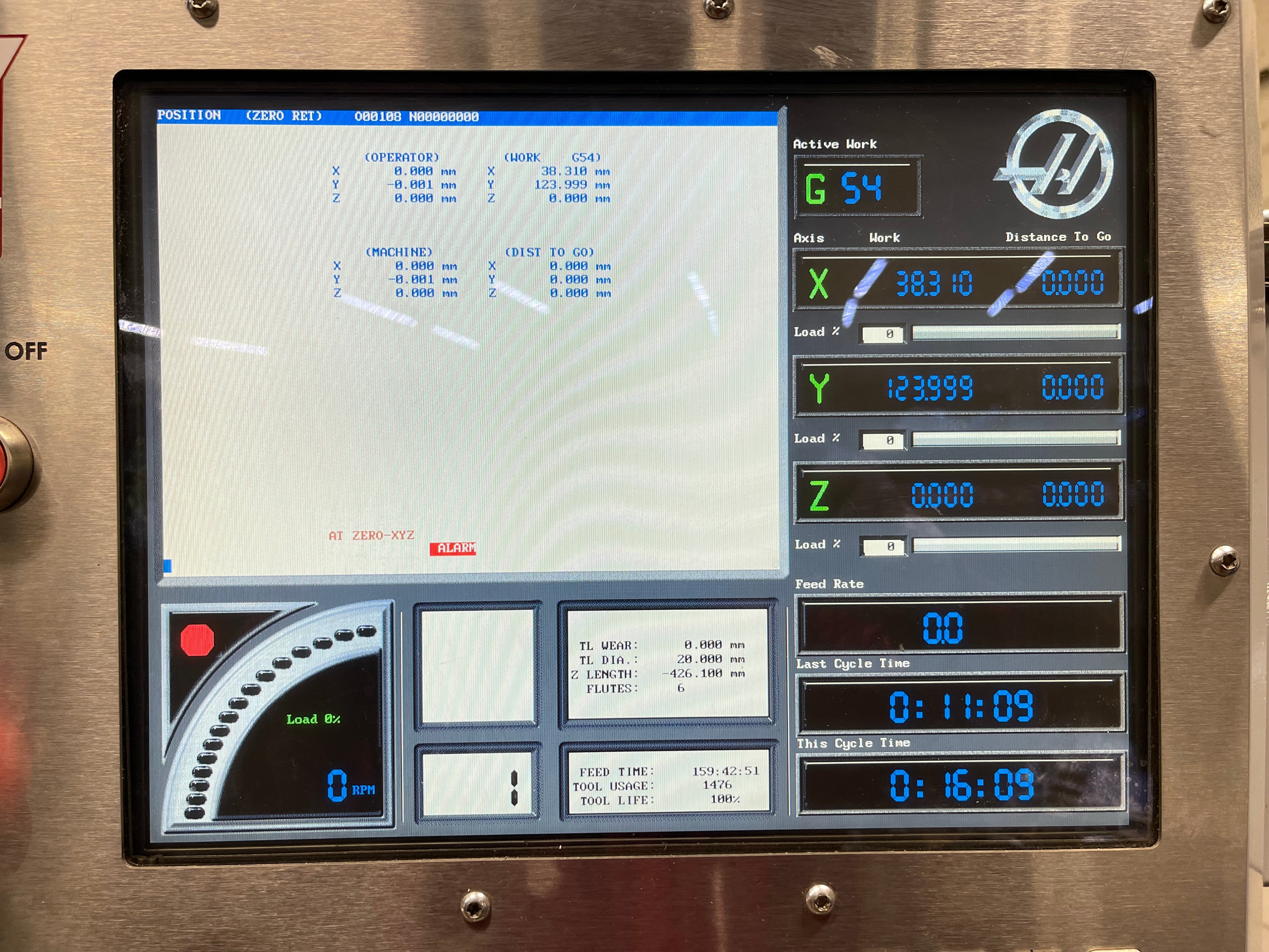 Haas VF-4SSHE CNC Vertical Machining Centre