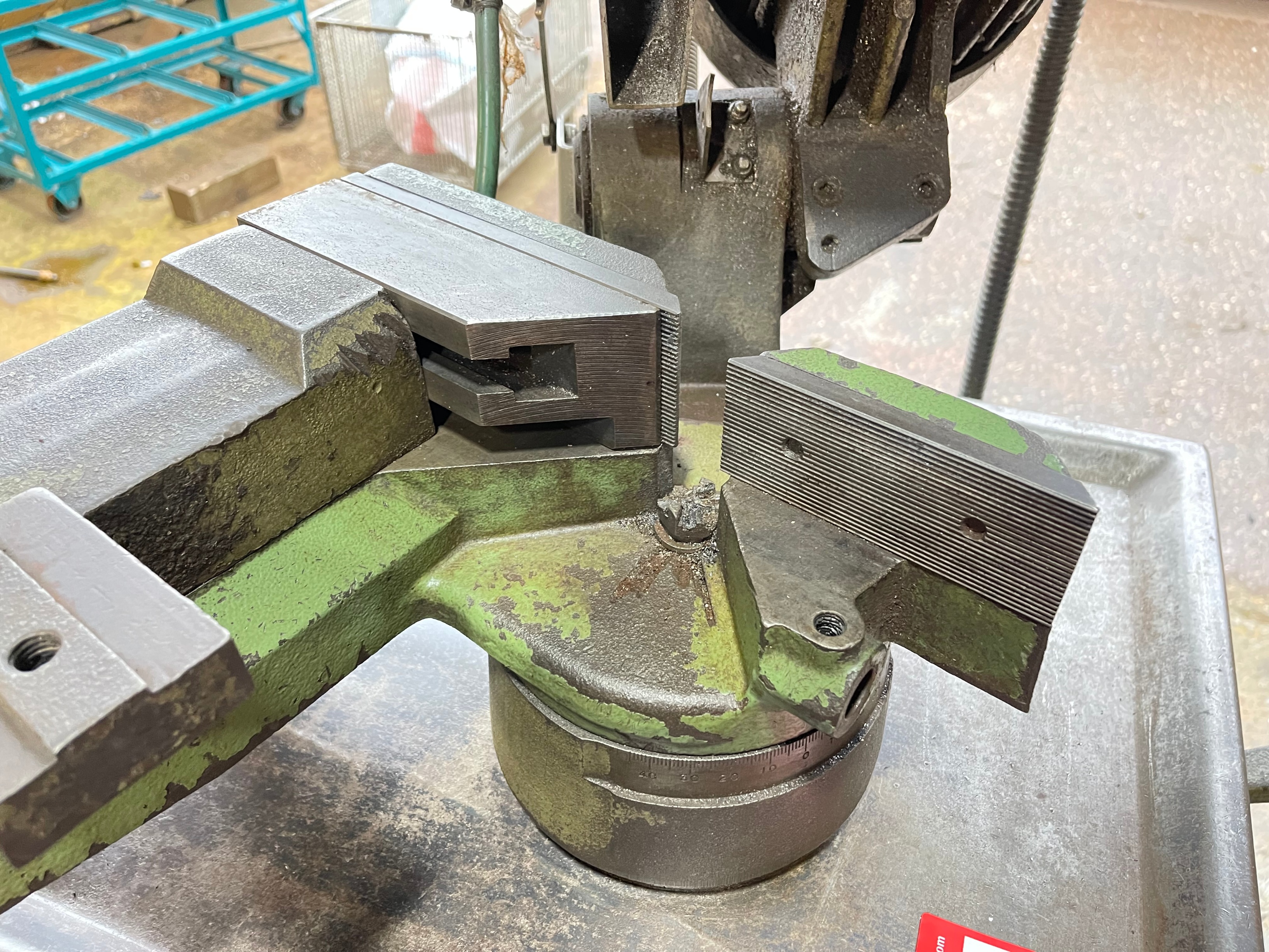 Pedrazzoli Mec Brown 75 Pull Down Cut Off Saw