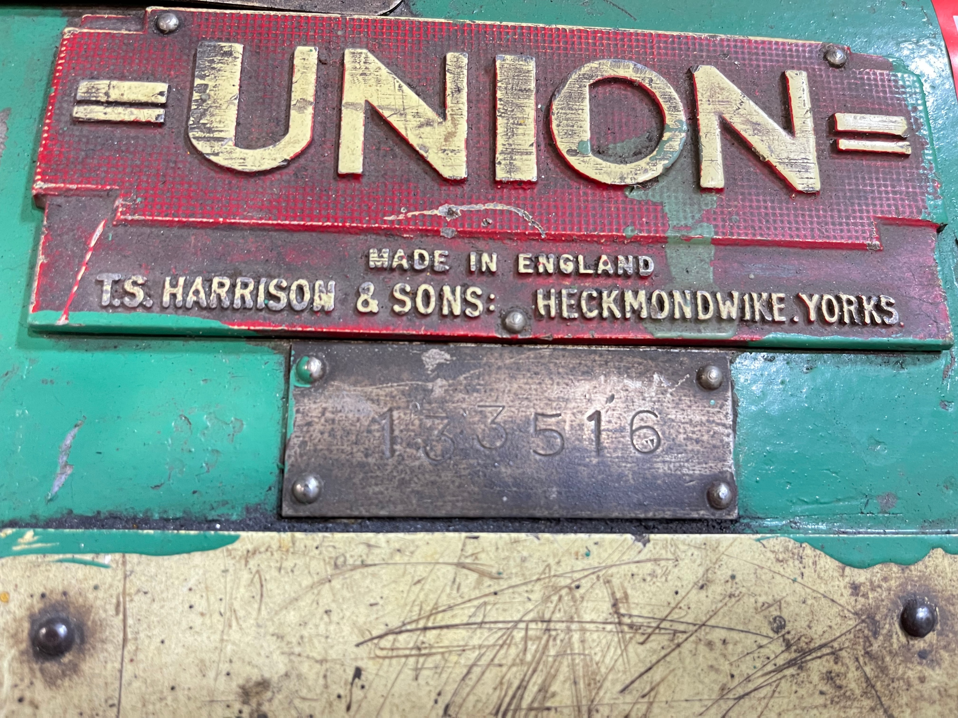 Union Double Ended Toolpost Grinder