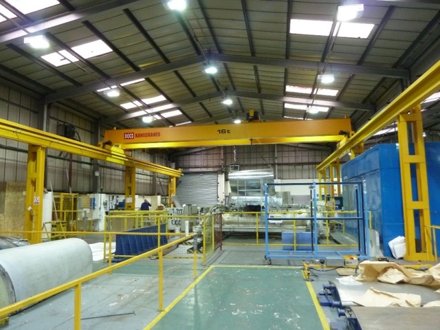 Kone Cranes Approx 13m Double Girder 16 Ton Overhead Travelling Crane