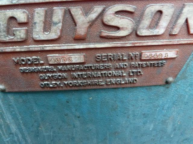 Guyson Model 40DC Shot Blaster