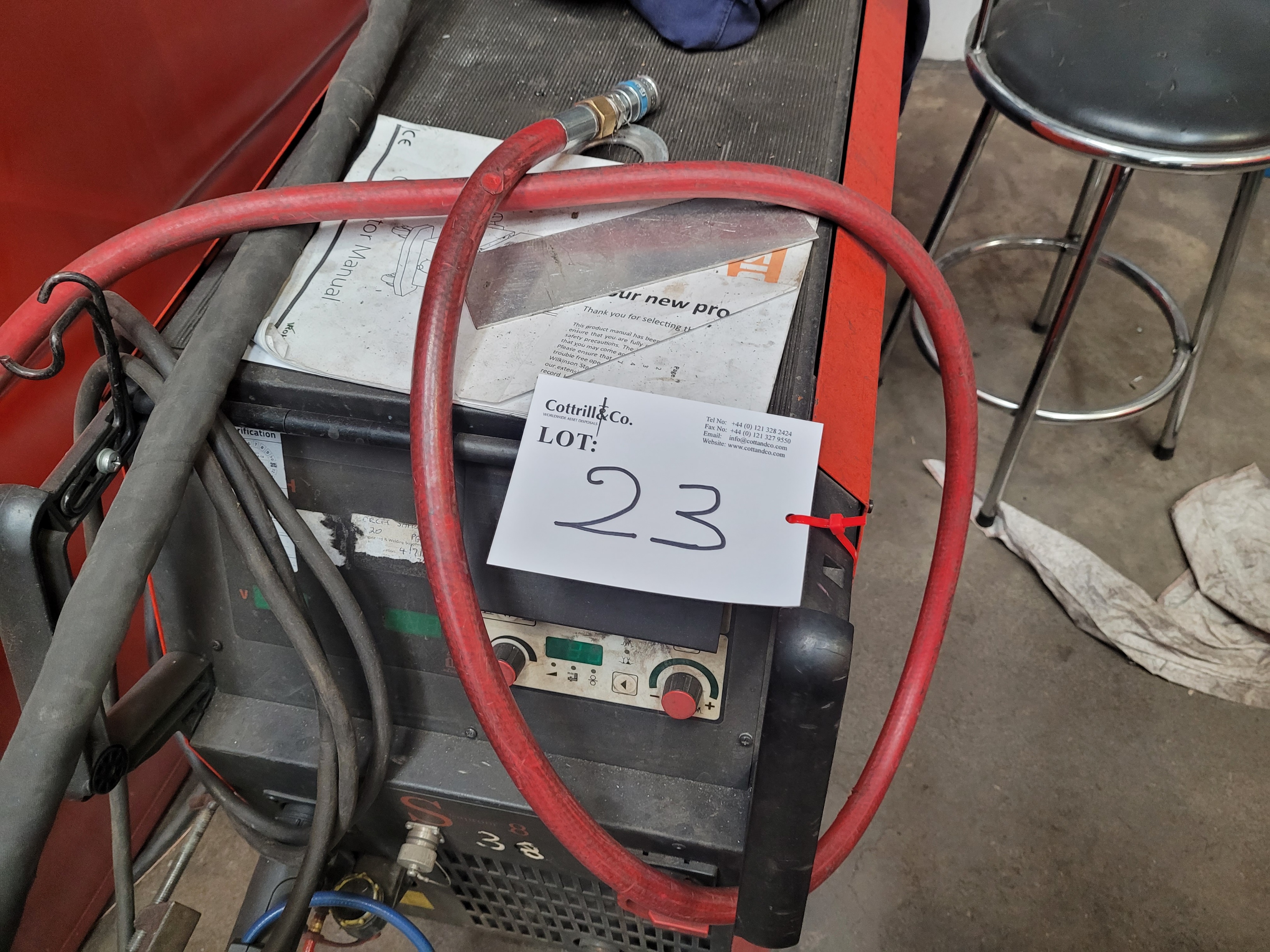 Lorch Saprom 8 Mig Welder 25 – 500 Amp Torch