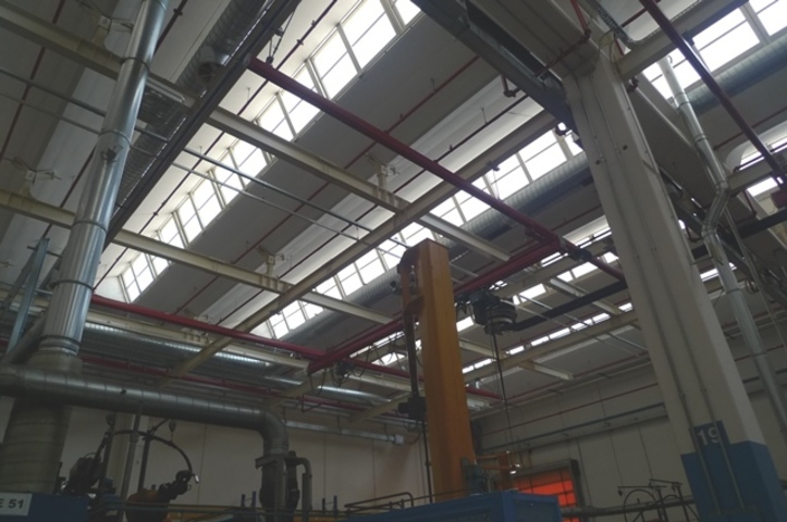 Demag Chain hoist with KBK monorail system