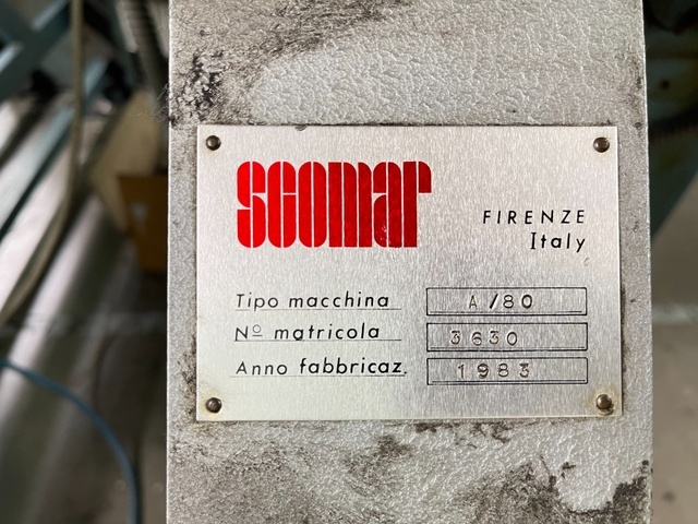 Scomar Machine Scomar Type A/80 Flat Bed Knitting Machine