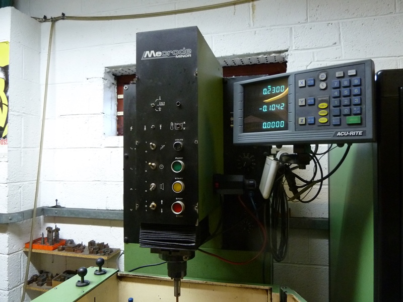Mecrode Model Minor Die Sinking Electro Discharge Machine