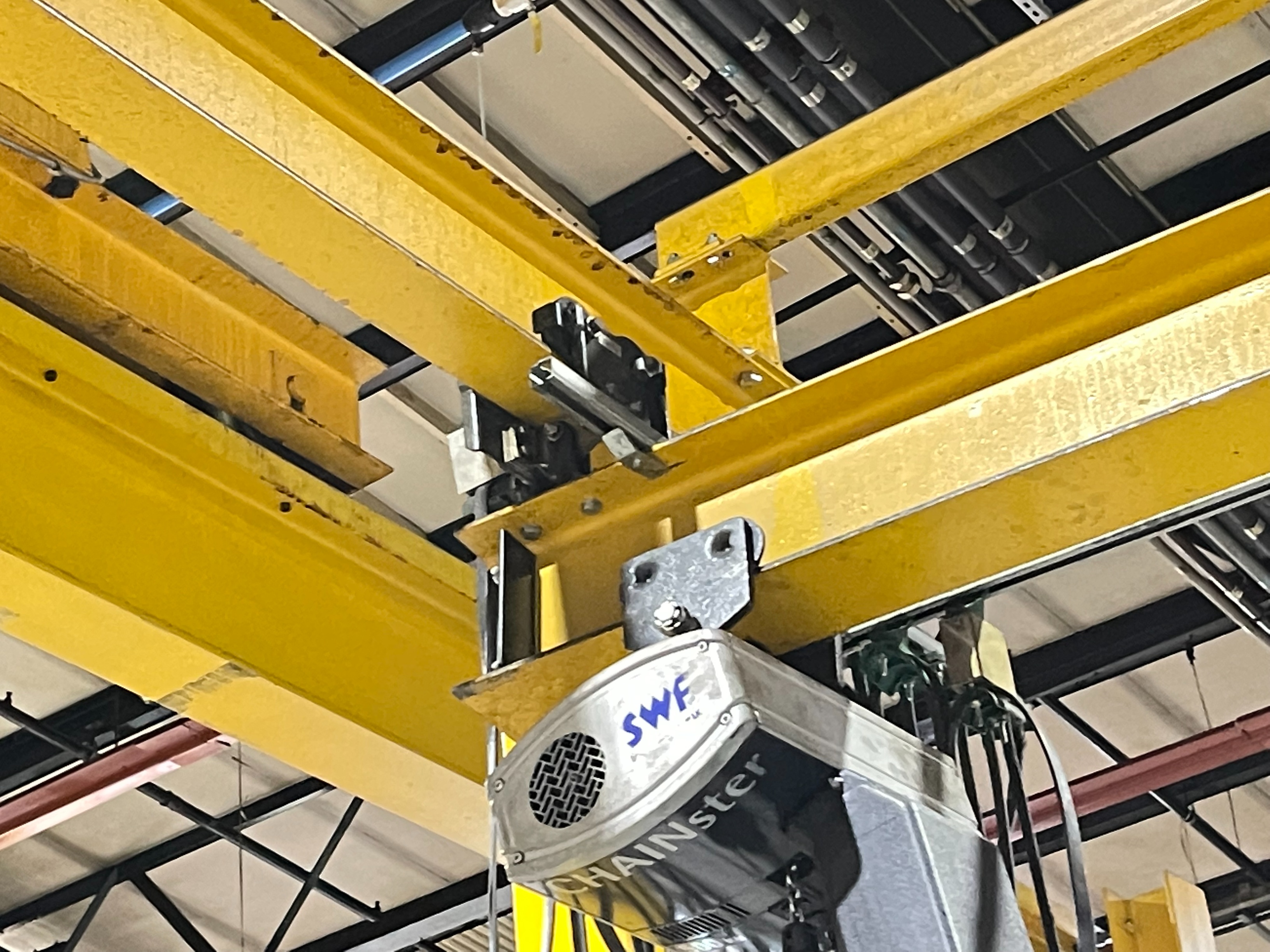 Overhead Beam with SWF Chainster