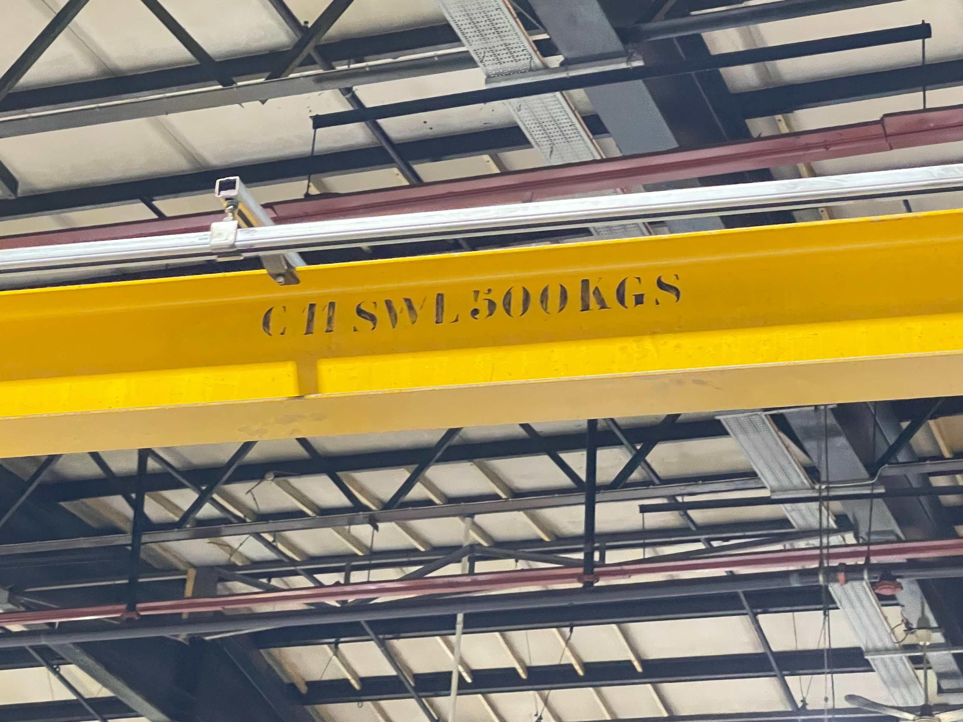 Overhead Beam with SWF Chainster