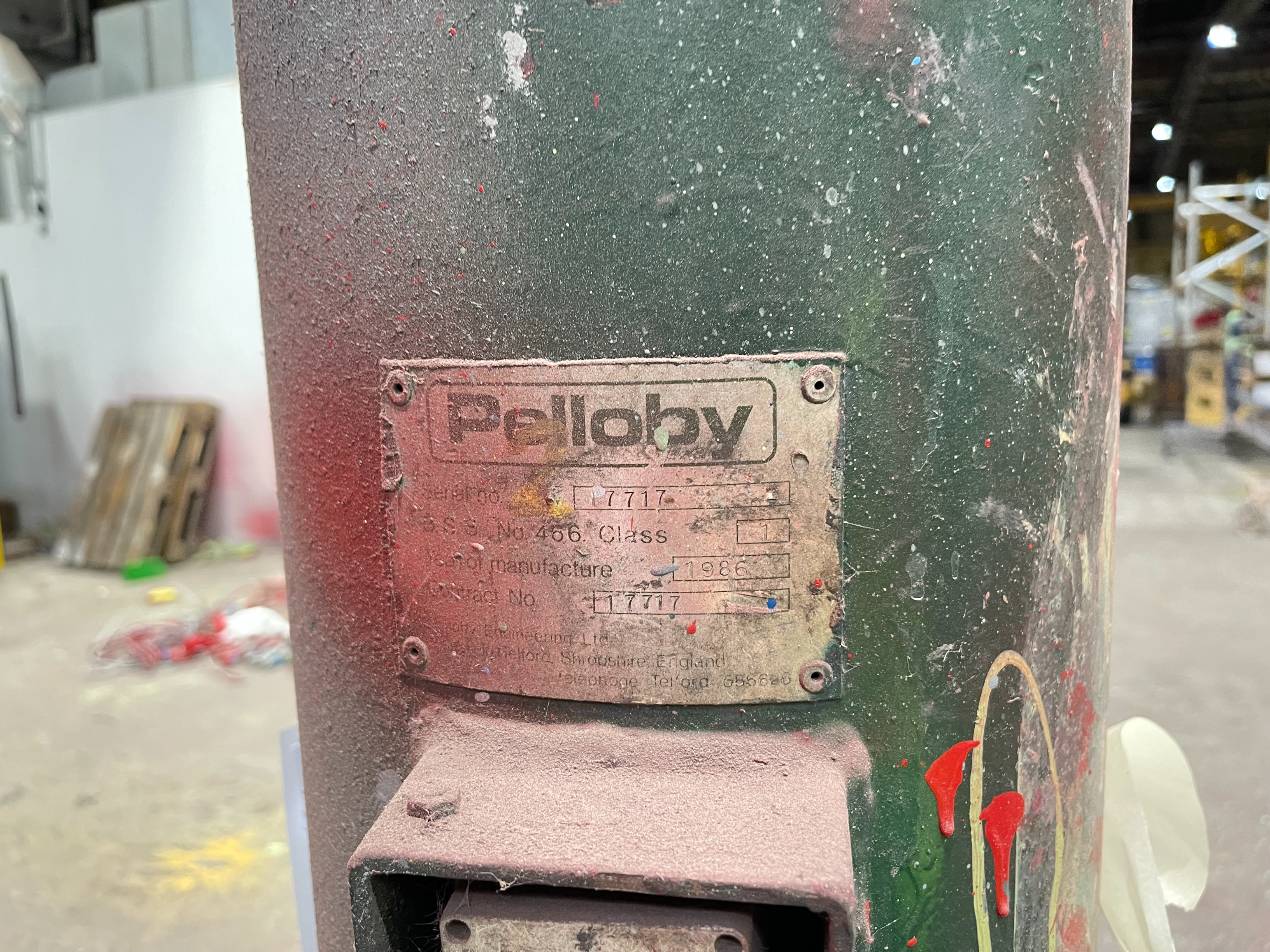 Jib Crane, SWL 250kg with Morris SX3 Hoist