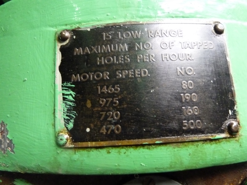 Pollard Corona Model 3 x 3ft Radial Arm Drill