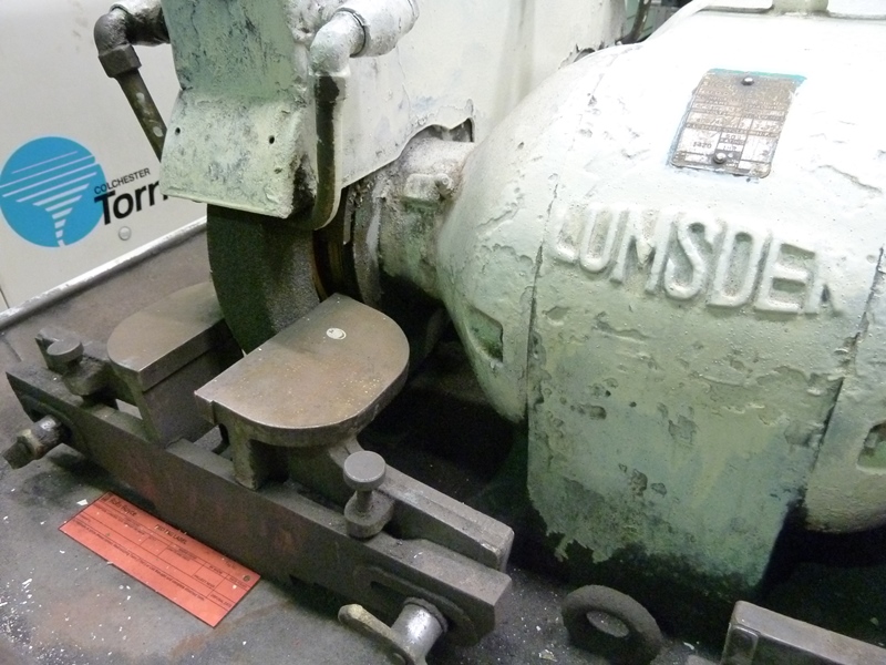 Lumsden Twin Head Double Ended Grinding Machine