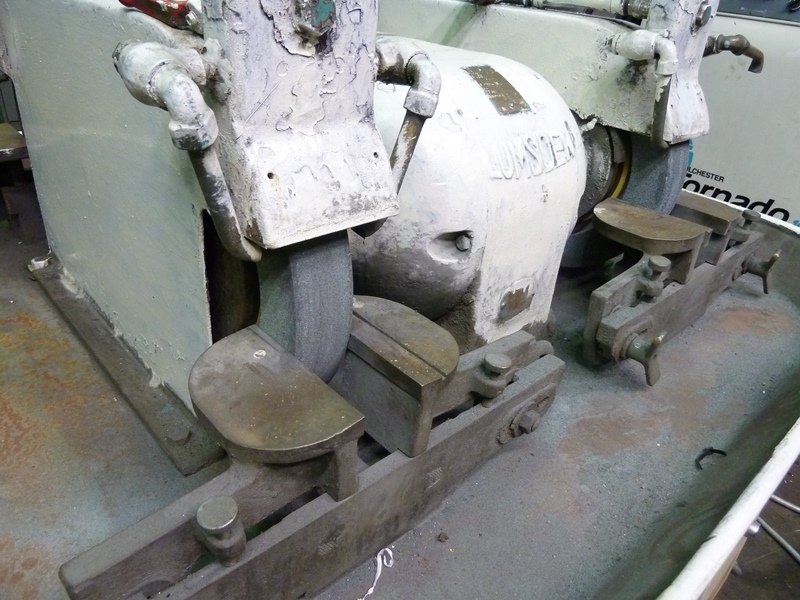 Lumsden Twin Head Double Ended Grinding Machine