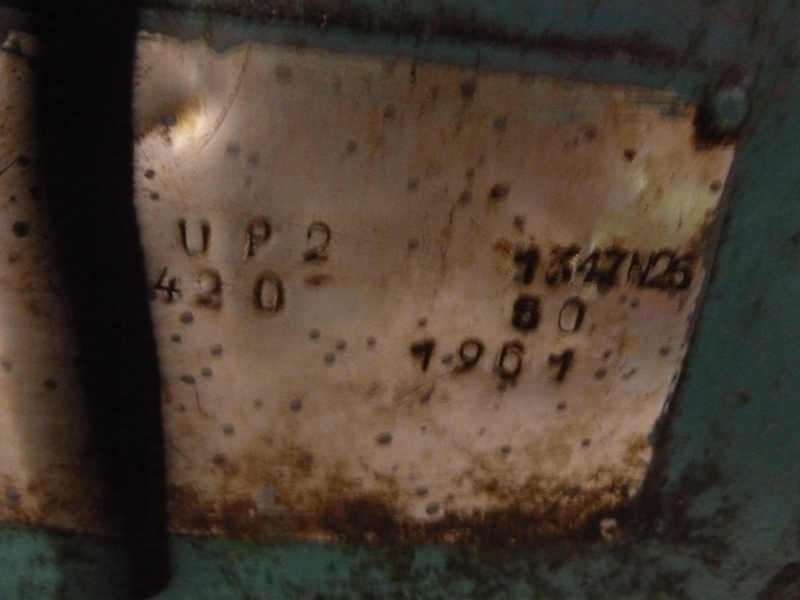 Upam Model UP2 Horizontal Bandsaw