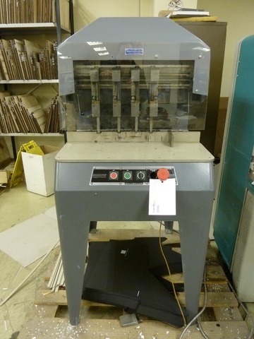 Ljungby Mekaniska A3 Multi Drill Four Head Paper Drilling Machine